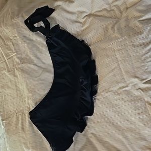 Black swim bottom